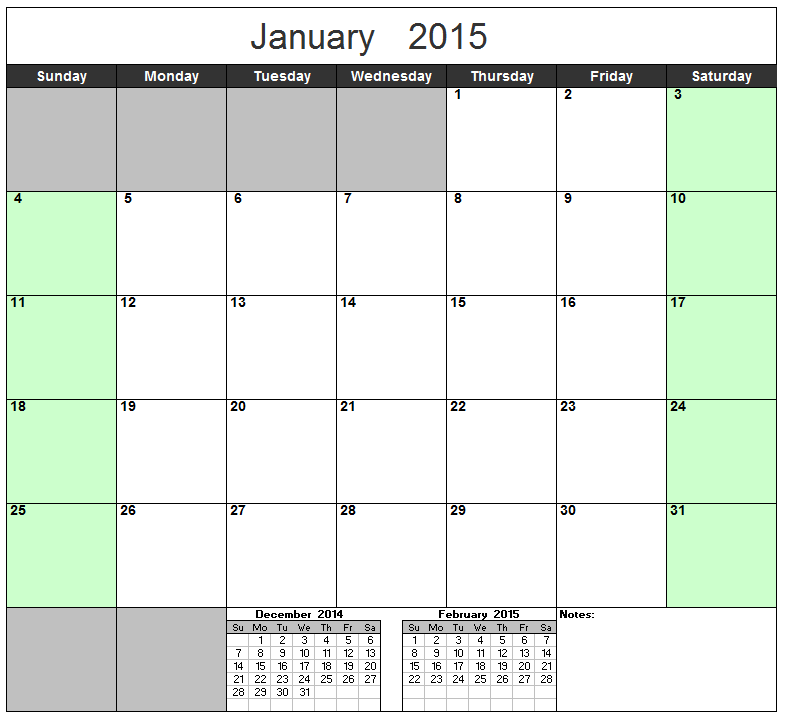 Editable Calendar Template 2016 from www.spreadsheetguys.com